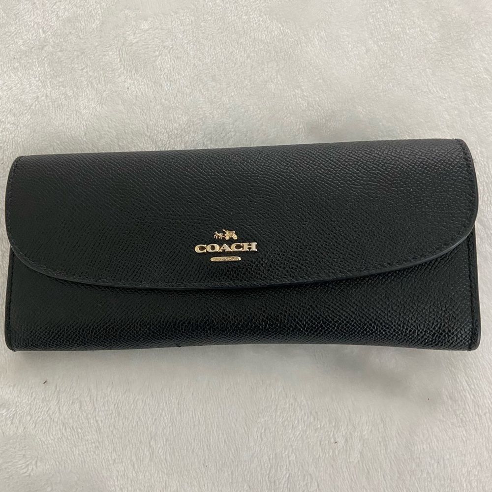 Coach Black Wallet